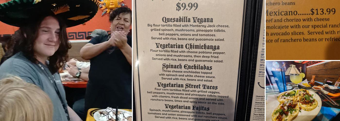 El Maya Mexican Grill Menu