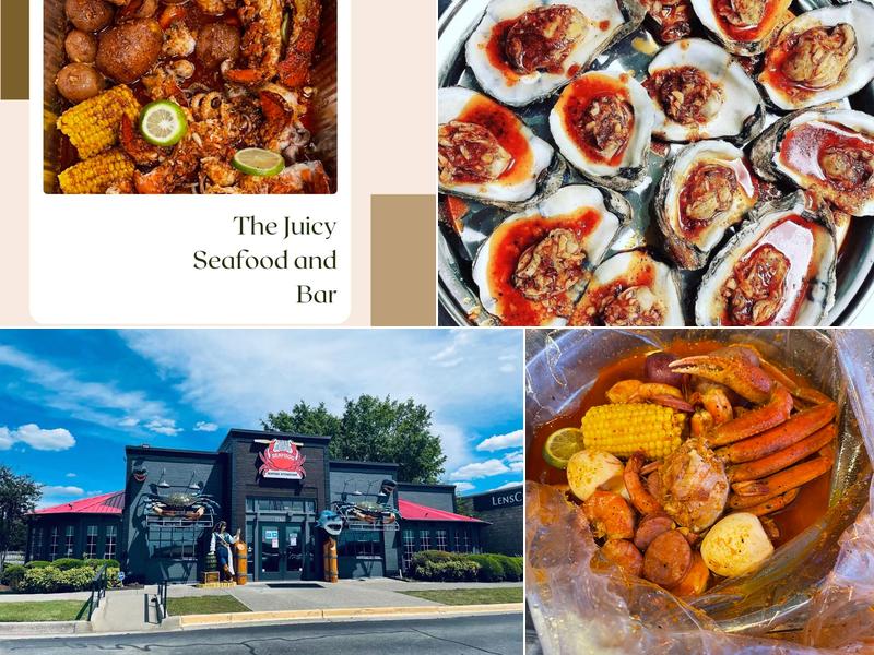 The Juicy Seafood and Bar 4925 University Dr NW #B, Huntsville