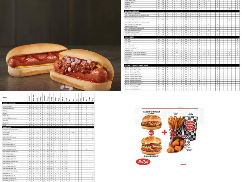 Checkers Menu