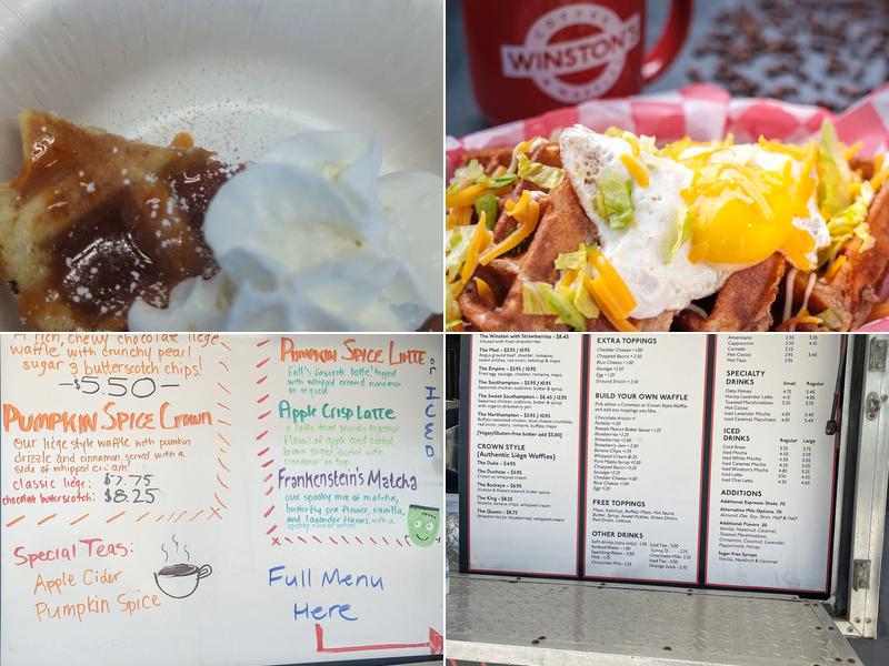 Winston's Coffee & Waffles Menu