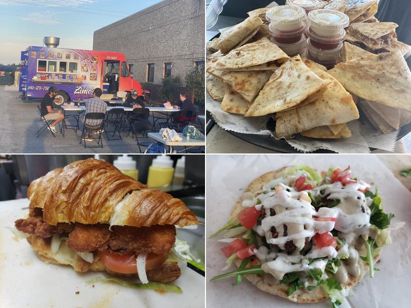 Zimos Falafel, Gyro & Taco Food truck . That's our Commercial kitchen . We dont sell from there !!, 4414 Durant Ave, North Charleston