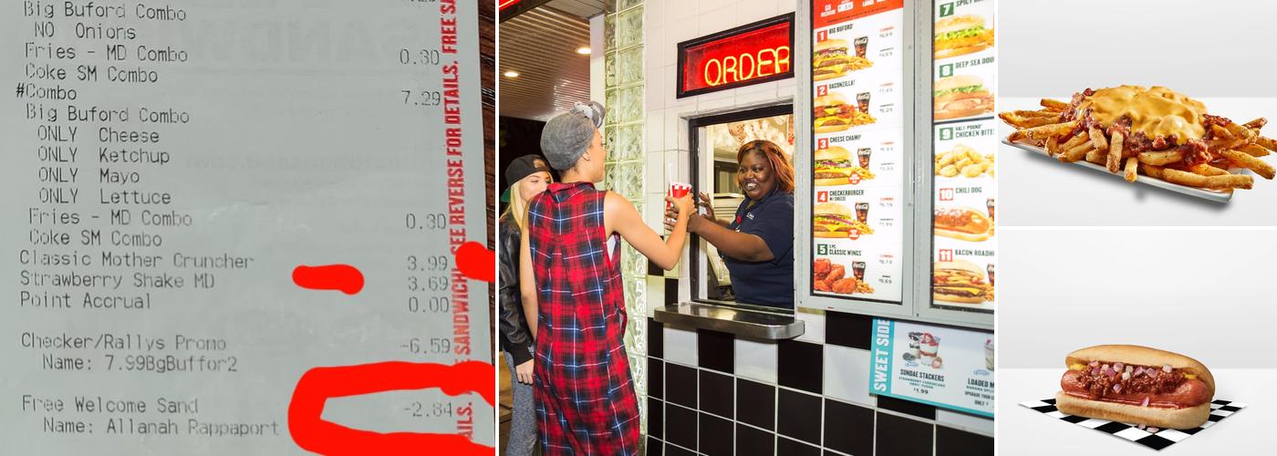 Checkers Menu
