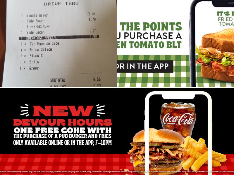 Jack's Menu