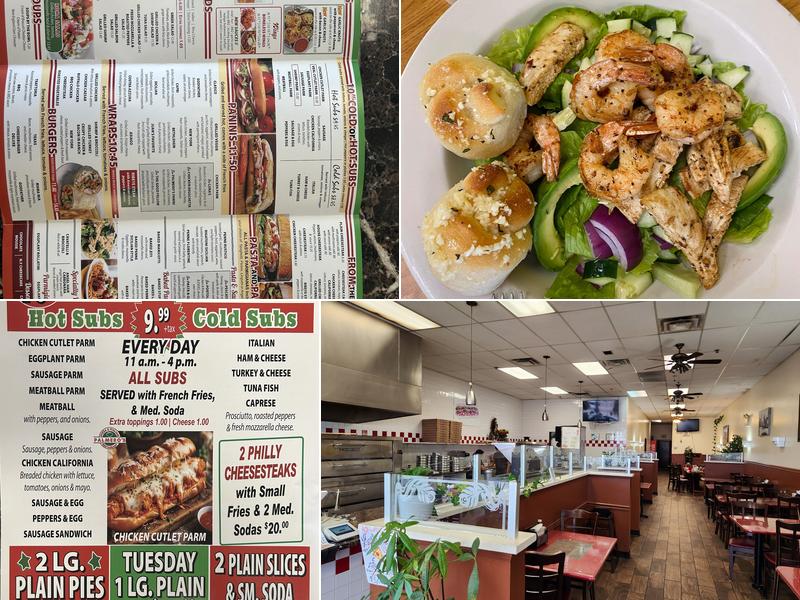 Palmero's Pizza Hatfield Menu