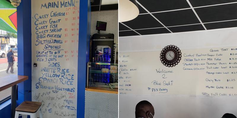 Blue Saki by P & S Bakery Menu