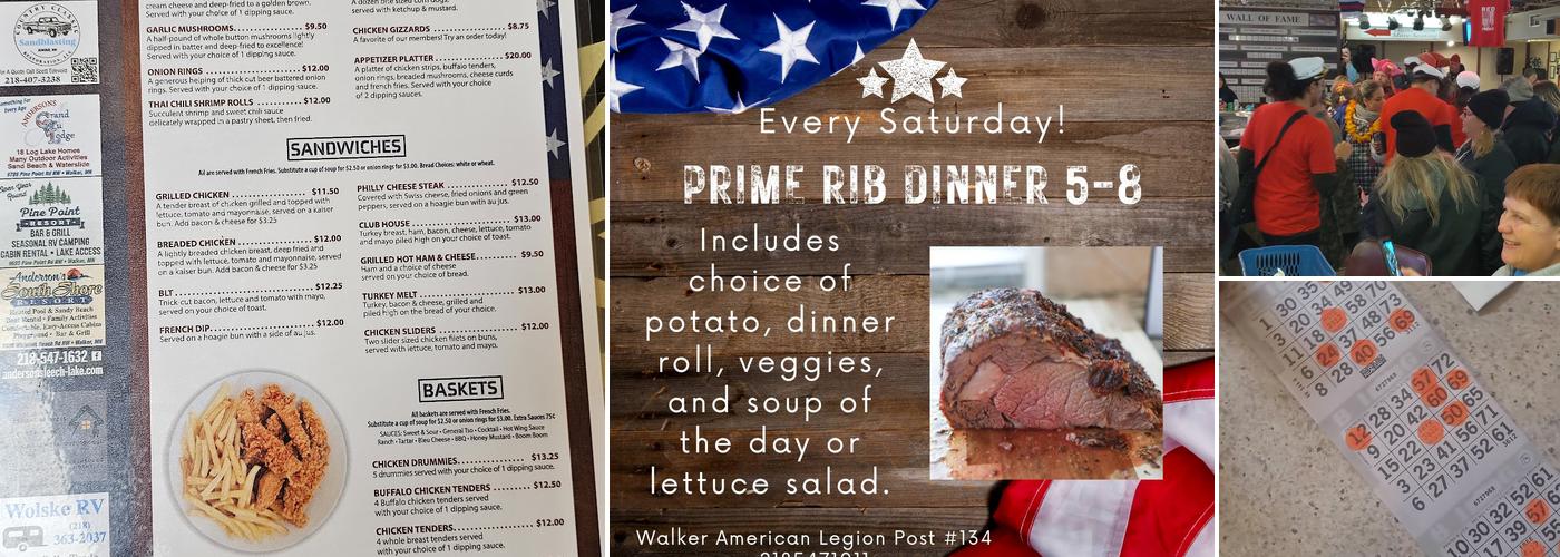 American Legion Menu