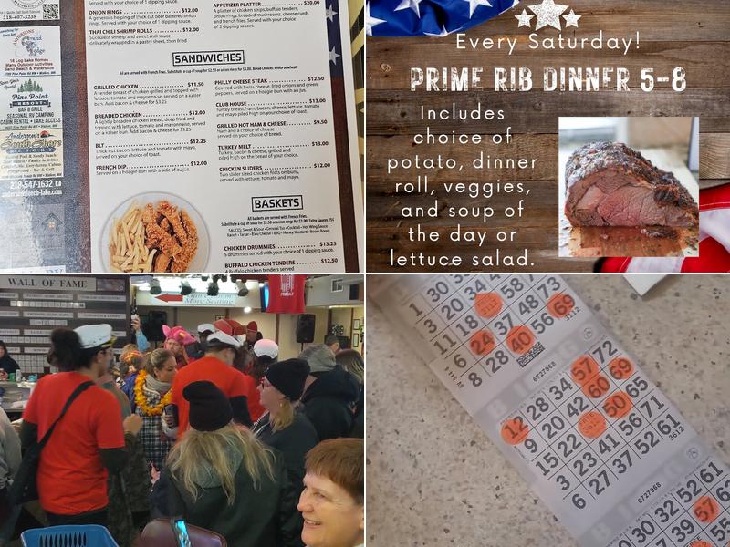 American Legion Menu