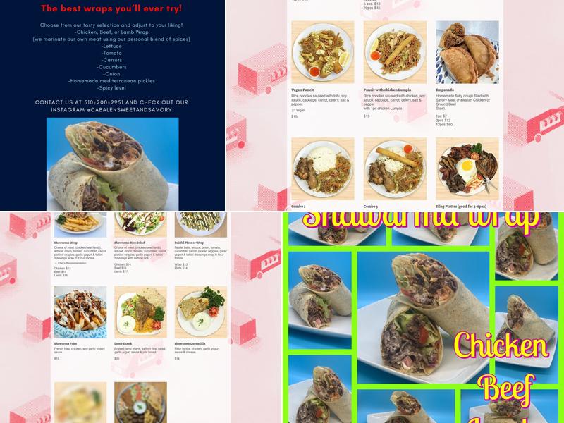 Cabalen sweets&savory Menu