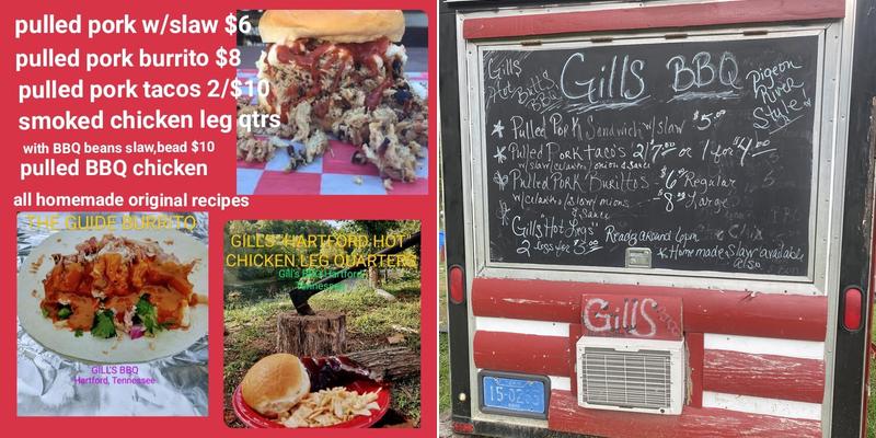 Gill’s BBQ and Catering Service Menu