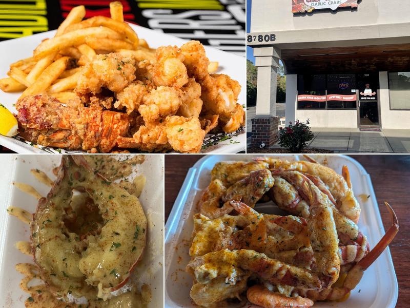 Chef Racks Garlic Crabs 8780 Rivers Ave Suite 208, North Charleston