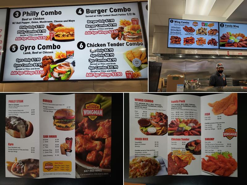 Wingman Menu