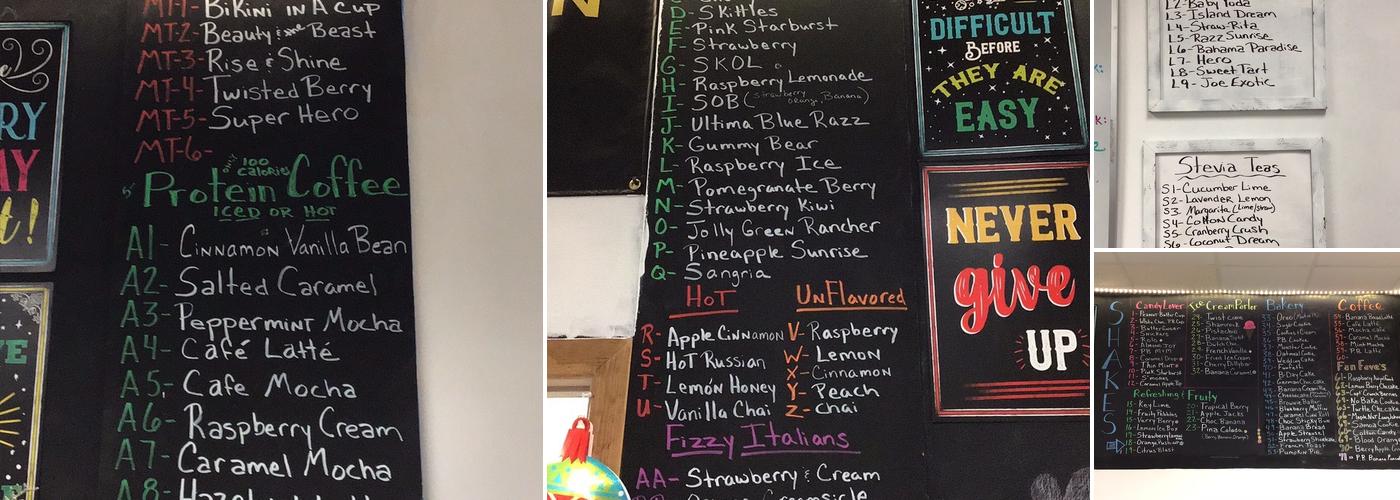 HOL Nutrition Menu