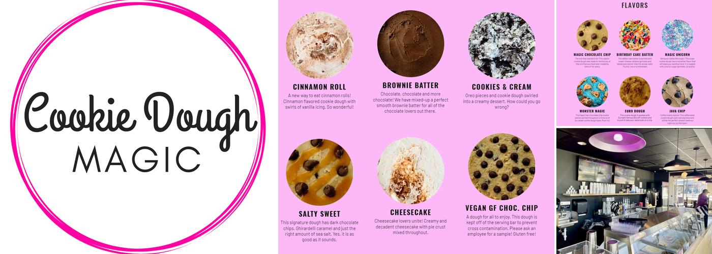 Cookie Dough Magic Menu