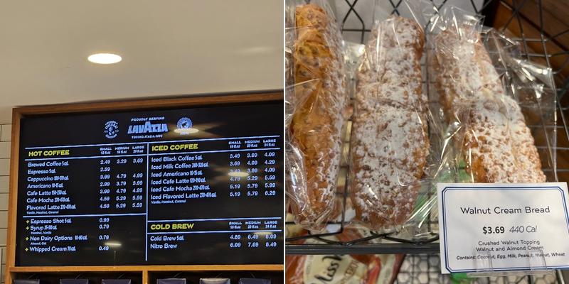 Paris Baguette Menu