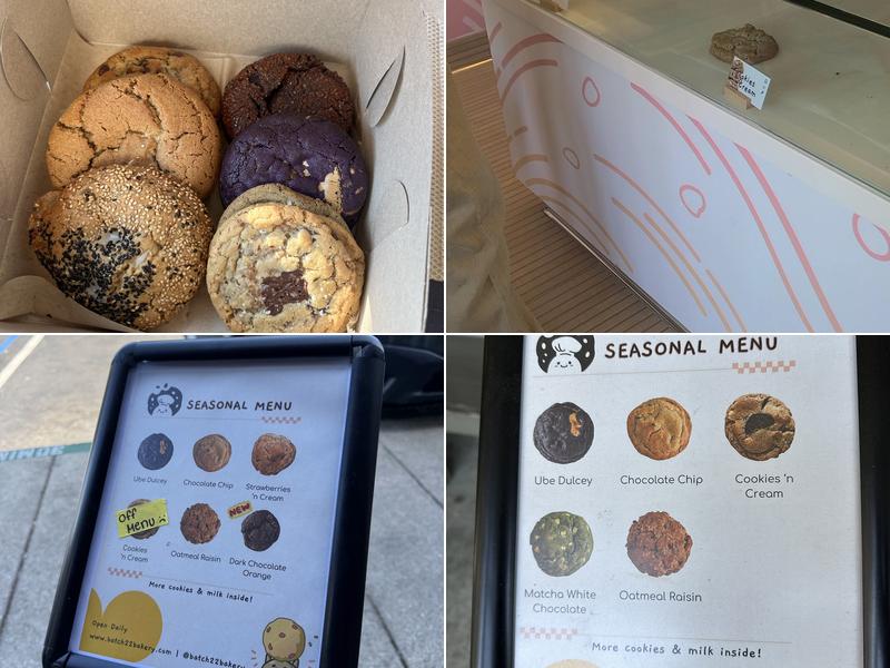 Batch 22 Bakery Menu