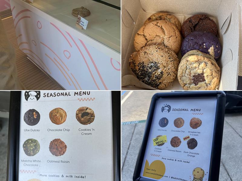 Batch 22 Bakery Menu