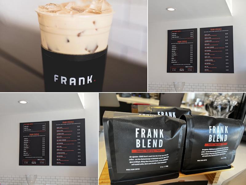 Frank Coffee Menu