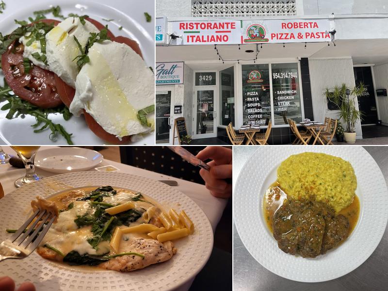 Roberta Pizza & Pasta 3429 Galt Ocean Dr, Fort Lauderdale