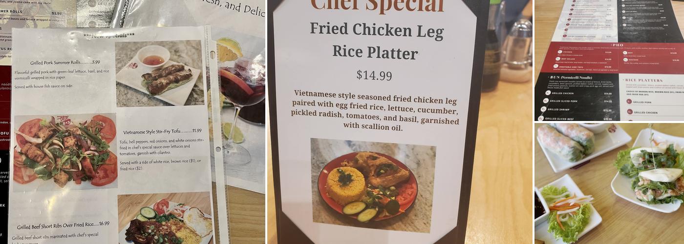Pho 813 Menu