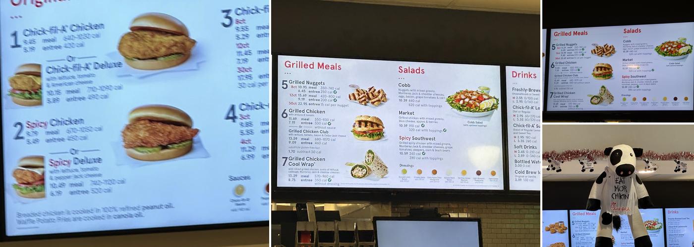 Chick-fil-A Menu