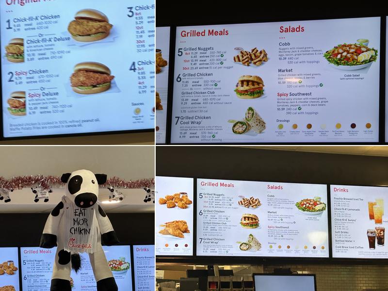 Chick-fil-A Menu