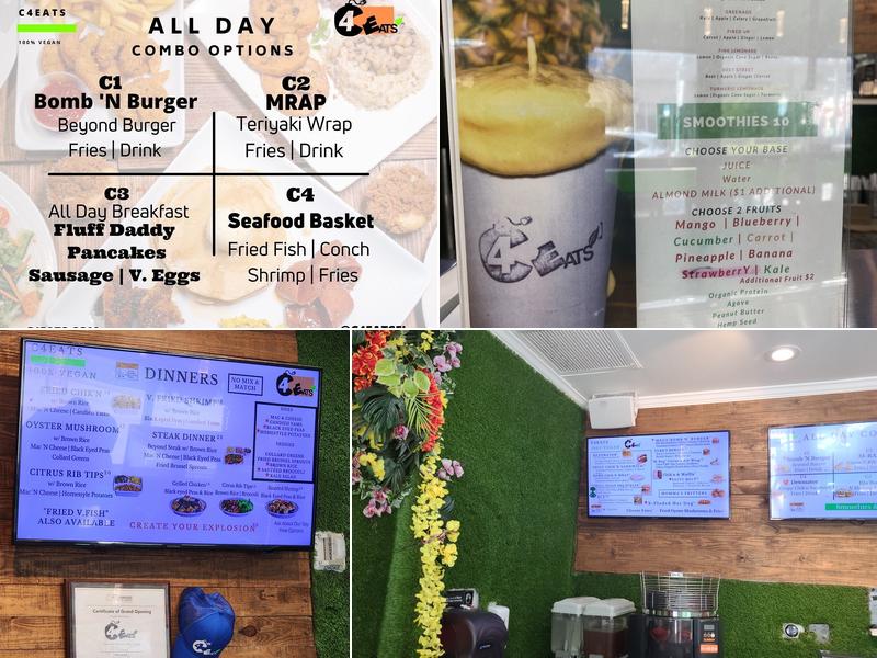 C4Eats Menu