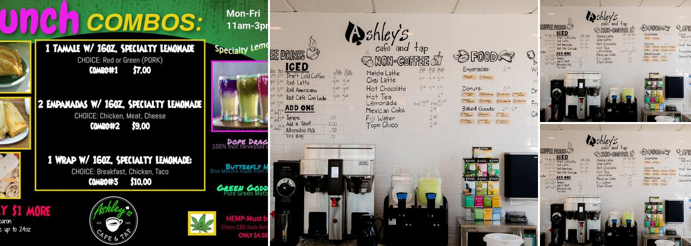Ashley's Cafe & Tap Menu