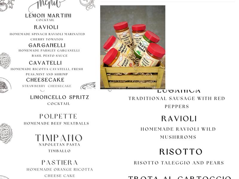 Toscana Market Menu