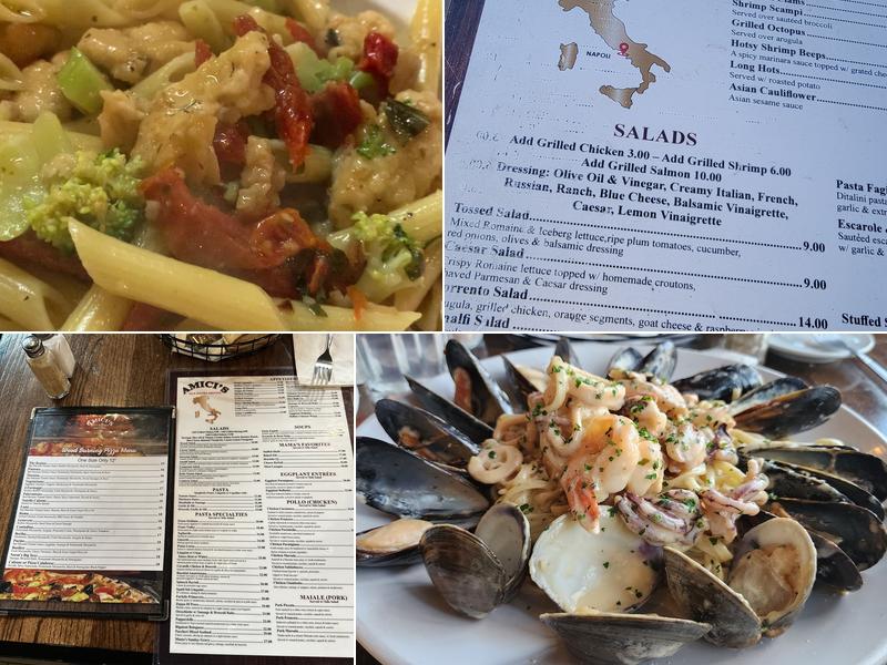 Amici's Restaurant Menu