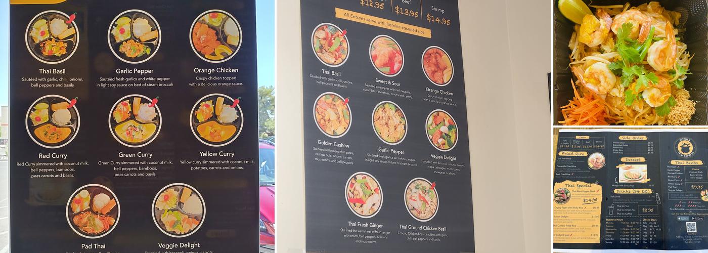 Kitchen Thai Express Menu
