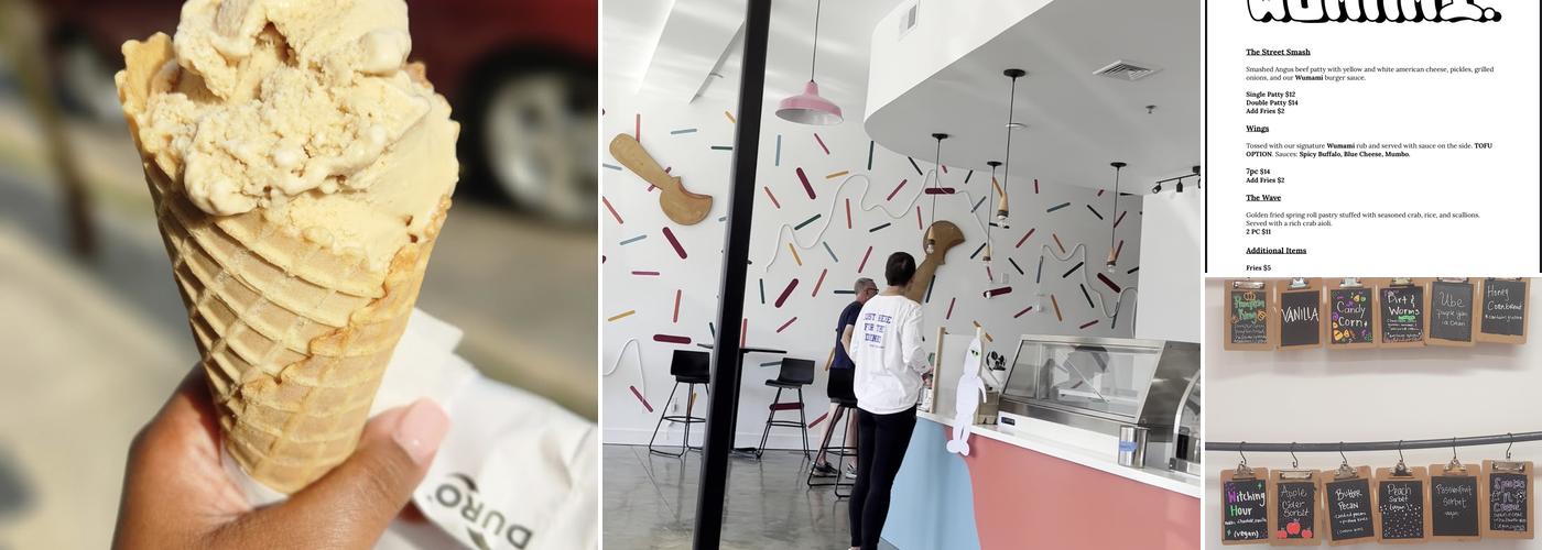 Ruby Scoops Ice Cream & Sweets Menu