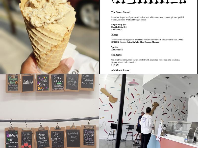 Ruby Scoops Ice Cream & Sweets Menu