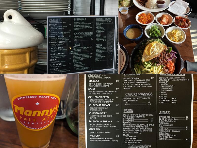Iron pot Menu