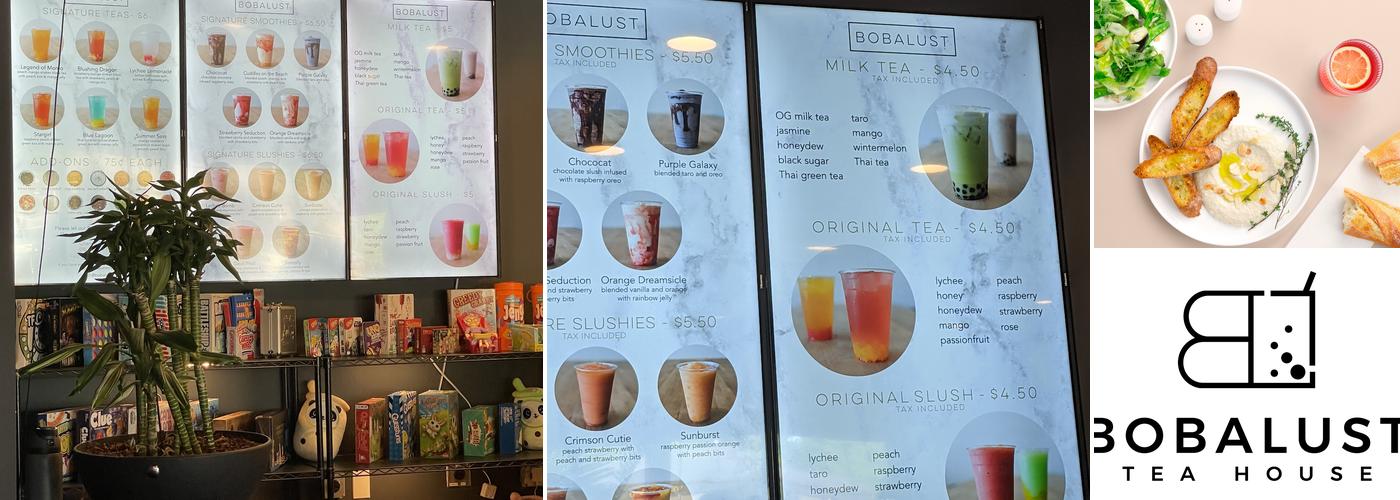 BobaLust Menu