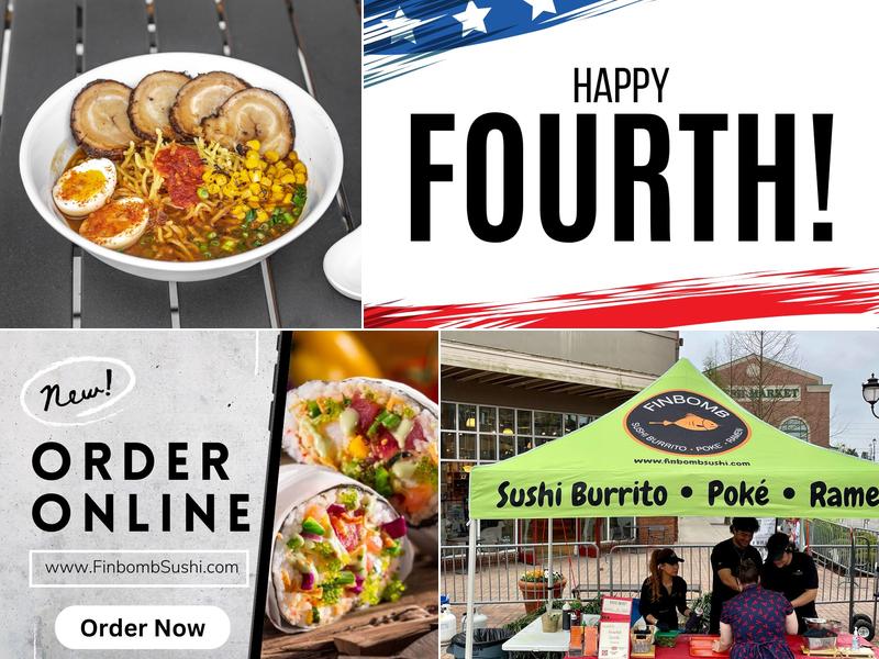 FinBomb Sushi Burrito Pokè Ramen