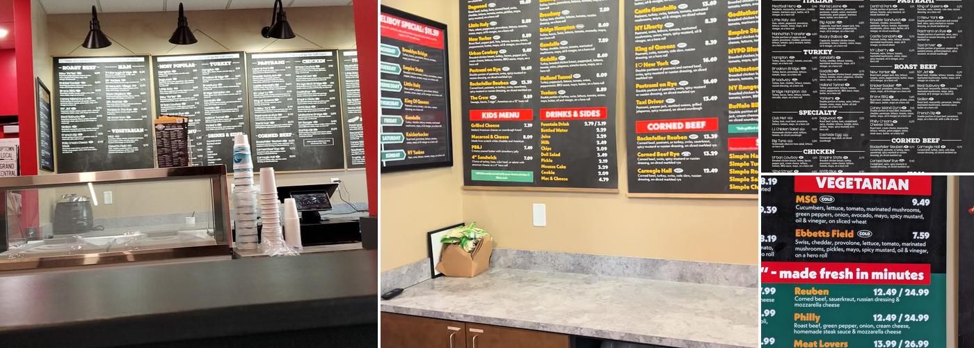 Gandolfo’s New York Deli Menu