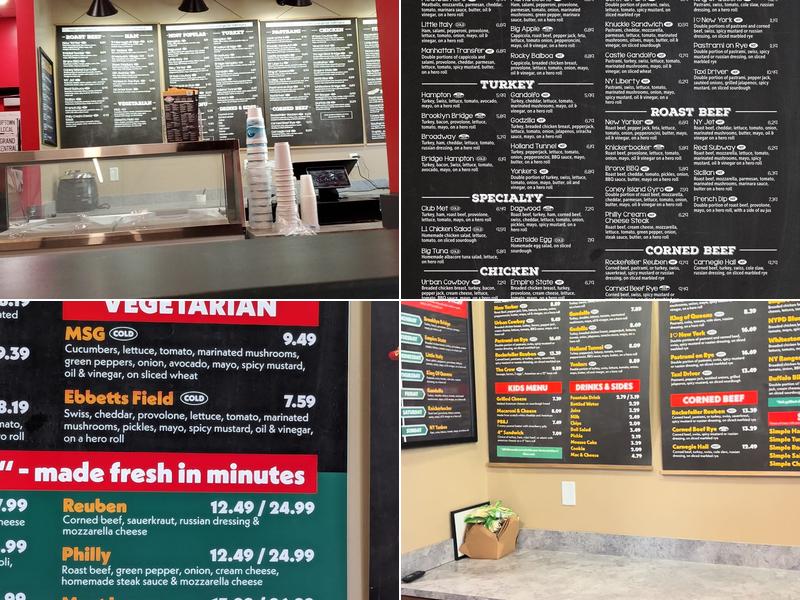 Gandolfo’s New York Deli Menu