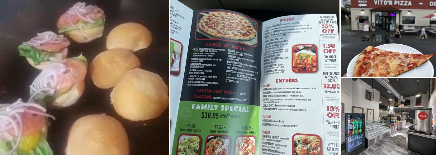 Vito's Pizza Menu