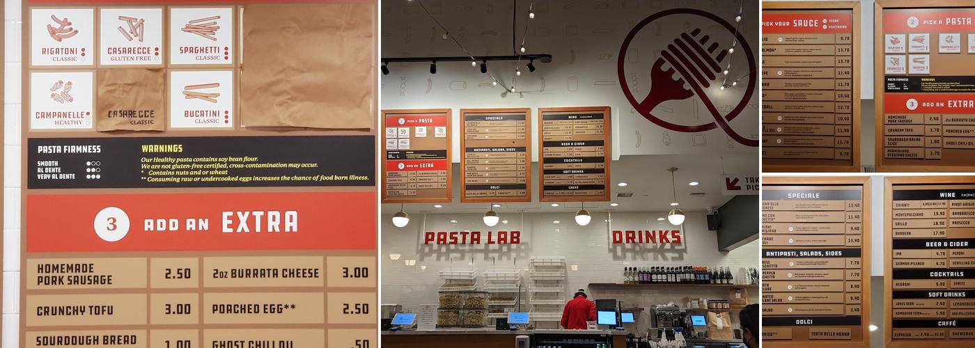 Due' Cucina Italian Restaurant - Totem Lake Menu