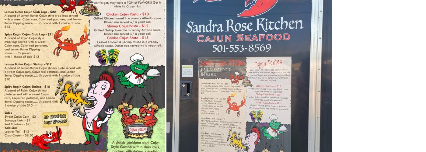 Sandra Rose Kitchen (Cajun Seafood) Menu