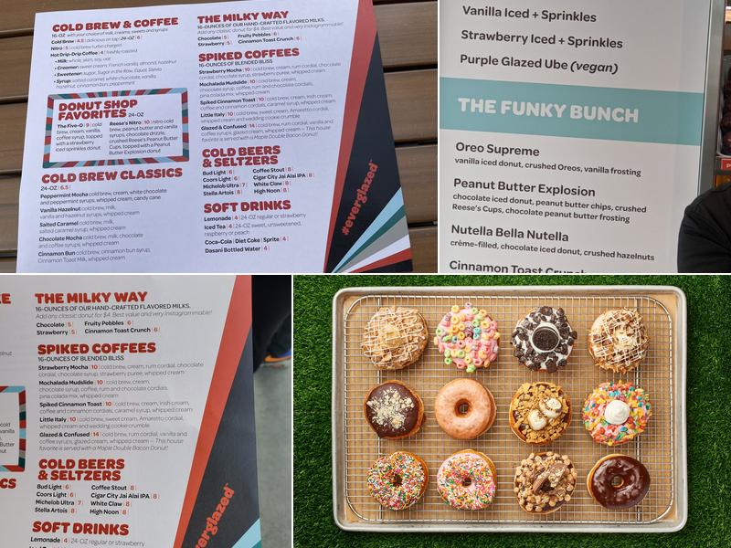 Everglazed Donuts & Cold Brew Menu