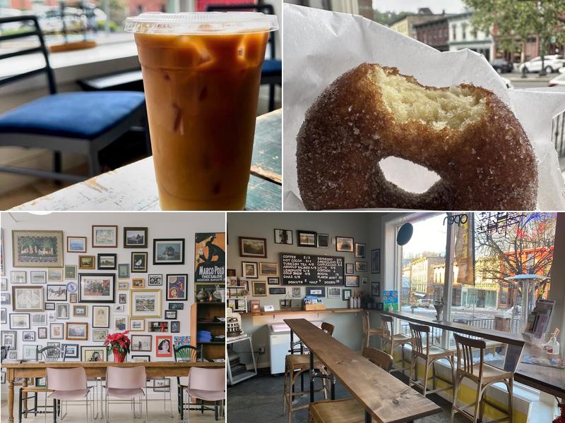 Half Moon Rondout Cafe Coffee and Donuts 83 Broadway, Kingston