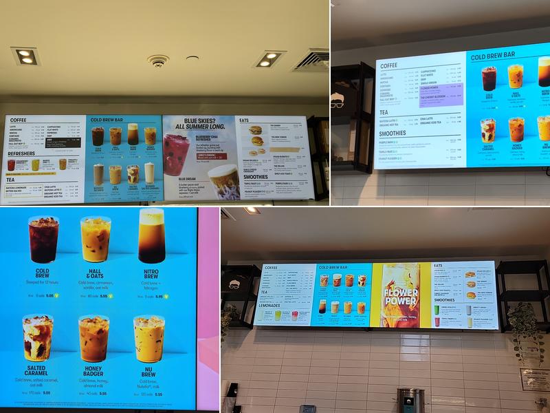 Gregorys Coffee Menu