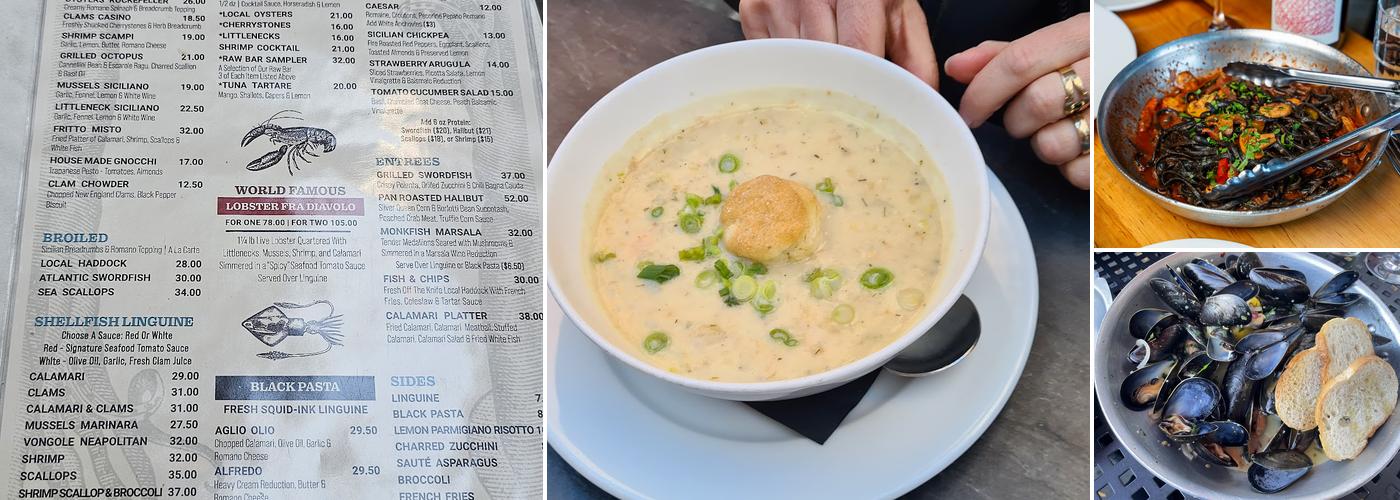 The Daily Catch Waterfront Menu