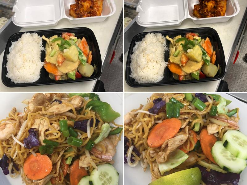 Cashew Gai Thai food