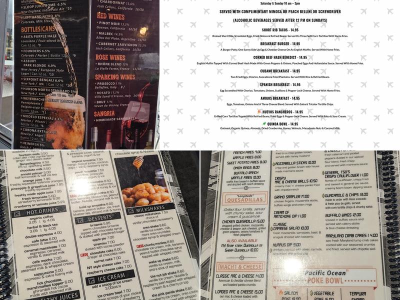 Runway Diner Menu