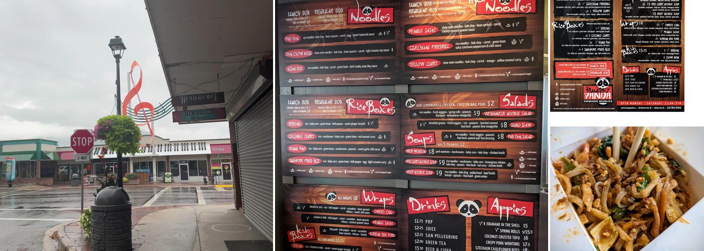 Hungry Panda Menu