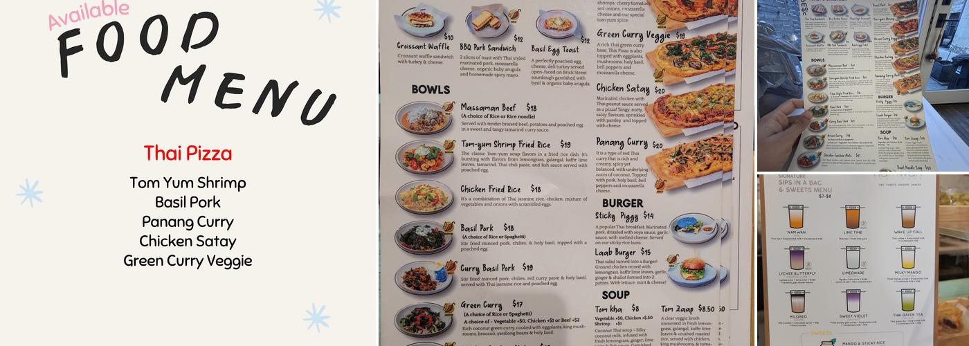 Lamoon Thai Cafe Menu