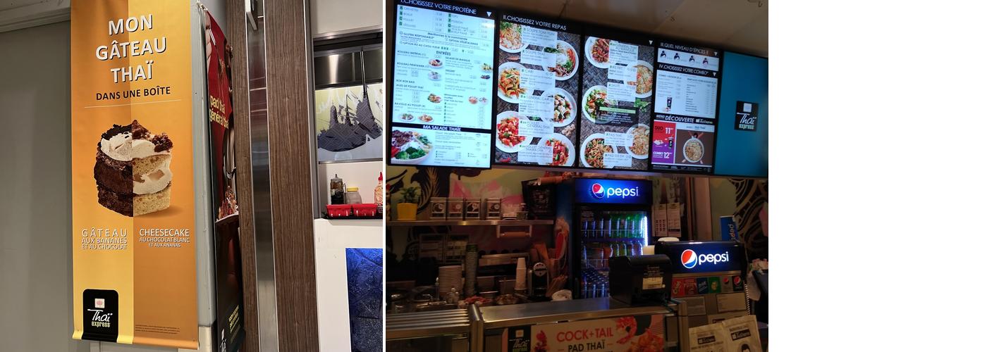 Thai Express Restaurant Montréal Menu