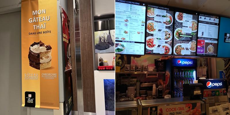 Thai Express Restaurant Montréal Menu